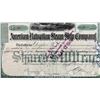 Image 5 : American-Hawaiian Steamship Company 1917 Stock Certificate, 10 Shares, 11" x 8.5", Framed