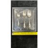 Image 12 : Qty 3 Duke Kahanamoku Image 1910-17 Sterling Silver Spoons 7" x 7", Framed