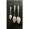 Image 2 : Qty 3 Duke Kahanamoku Image 1910-17 Sterling Silver Spoons 7" x 7", Framed