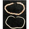 Image 1 : Qty 2 Vintage Puka Shell Necklaces 16"L