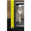 Image 22 : Qty 4 Surfing Image 1900-20 Sterling Silver Spoons 7" x 7", Framed