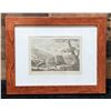 Image 1 : A View in Hawaii w/ Priest's House by Thomas Bankes 1788-90, 12" x 9", Framed