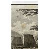 Image 3 : A View in Hawaii w/ Priest's House by Thomas Bankes 1788-90, 12" x 9", Framed