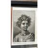 Image 5 : Qty 4 Engravings from Captain Cook's Discovery of Hawaii in Single Frame 13" x 17"