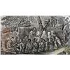 Image 3 : An Offering Before Captain Cook 1800's Engraving 16.5" x 13.5", Framed & Matted
