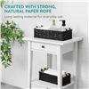 Image 8 : Navaris 2-Pack Natural Paper Rope Storage Baskets with Wooden Handles - Black - New in Box