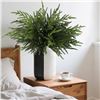 Image 4 : 12-Pack of 18" Norfolk Pine Branches/Artificial Pine Stems for DIY Faux Greenery Plant Decor - New