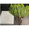 Image 6 : 12-Pack of 18" Norfolk Pine Branches/Artificial Pine Stems for DIY Faux Greenery Plant Decor - New