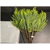 Image 6 : 12-Pack of 18" Norfolk Pine Branches/Artificial Pine Stems for DIY Faux Greenery Plant Decor - New