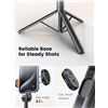 Image 6 : 71" Extendable Tripod/Selfie Stick with Bluetooth Remote; Compact/Easy-Fold Case Design - New