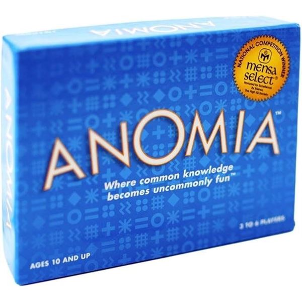 Anomia Party Card Game for Adults - Fast-Paced; Shout Examples of Categories Quickly! New Sealed
