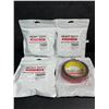 Image 1 : 4 Rolls of Heavy Duty Mounting Tape (Double-Sided 3M Tape) 16FT Per Roll - New
