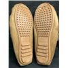 Image 3 : RockDove Women's Faux Fur Lined Moccasin Slippers (Tan) Size 11 w/ Grip Bottom - New!