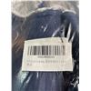 Image 4 : West Fashion Life Men's Comfort Fur-Lined Slip-On Slippers (Navy) w/ Grip Bottom; Size 12-13 - New