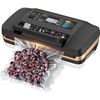 Image 1 : Qiqiaob 95Kpa Powerful Suction Vacuum Sealer Machine with LED Display & 10 Modes - NEW