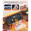 Image 4 : Qiqiaob 95Kpa Powerful Suction Vacuum Sealer Machine with LED Display & 10 Modes - NEW
