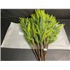 Image 6 : 12-Pack of 18" Norfolk Pine Branches/Artificial Pine Stems for DIY Faux Greenery Plant Decor - New