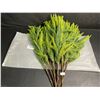 Image 6 : 12-Pack of 18" Norfolk Pine Branches/Artificial Pine Stems for DIY Faux Greenery Plant Decor - New