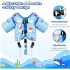 Image 3 : Moko Toddler Swim Vest Jacket with Arm Floaties & Crotch Strap (For Kids Weighing 22-66lbs) - New