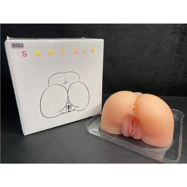 SexyHip Heavy-Weighted Silicone Male Masturbator Sex Toy/Pocket Pussy - New in Box