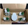 Image 1 : 1 Febreze Plug-In Air Freshener Warmer Set with 4 Scent Refills - New