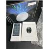 Image 10 : Lucky Stone Ocean Wave Night Light Projector/Galaxy Bluetooth Projector with Built-In Speaker - New