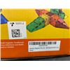 Image 7 : 136PC Magnetic Tiles STEM Toy Building Tiles Set - New (Damaged Box*)