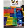 Image 4 : 136PC Magnetic Tiles STEM Toy Building Tiles Set - New (Damaged Box*)