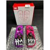 Image 2 : 1 Pair of L+R Joycon Controllers for Nintendo Switch (Purple/Pink Spooky Design) New