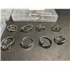 Image 3 : 3 Packs (8PCS Each) Crochet Tension Rings for Finger Yarn Crafts - New