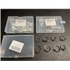 Image 2 : 3 Packs (8PCS Each) Crochet Tension Rings for Finger Yarn Crafts - New