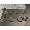 Image 3 : 3 Packs (8PCS Each) Crochet Tension Rings for Finger Yarn Crafts - New