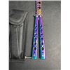 Image 4 : Lot of 3 Rainbow/Chrome Butterfly Training Knives - Dull Practice Knives - New