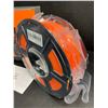 Image 2 : 1 Roll of Tecbears PLA 3D Printer Filament - Orange - 1.75mm (1KG) Roll - New Sealed