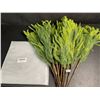 Image 6 : 12-Pack of 18" Norfolk Pine Branches/Artificial Pine Stems for DIY Faux Greenery Plant Decor - New