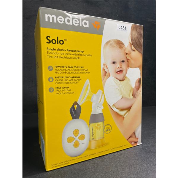 Medela Solo Single Electric Breast Pump - BRAND NEW SEALED!