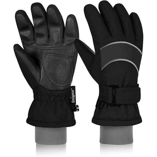 Lot of 3 Pairs of Unigear Kids Waterproof/Winter Gloves for Cold Weather - Unisex - New with Tags