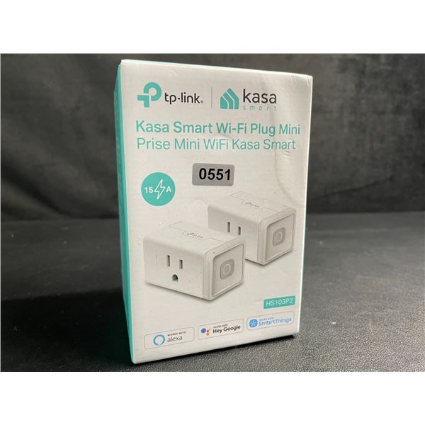 Tp-Link Kasa Smart 2-Pack Wi-Fi Plugs/Smart Outlets - New Sealed