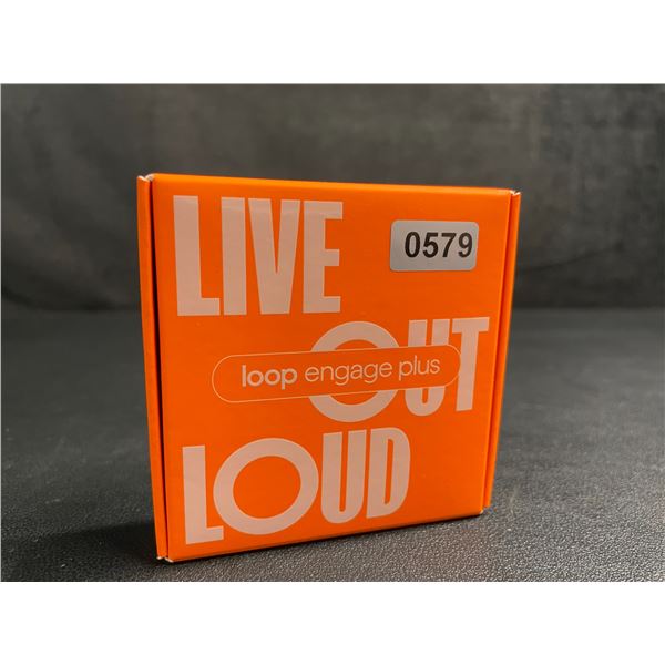 Loop Engage Plus Earplugs - 8 Ear Tip Sizes Incl; 16 dB & 10dB NRR coverage - Lucid Rose - New