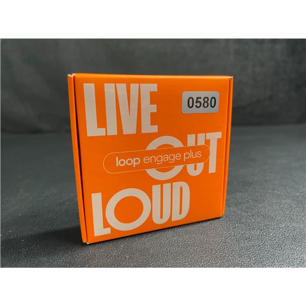 Loop Engage Plus Earplugs - 8 Ear Tip Sizes Incl; 16 dB & 10dB NRR coverage - Lucid Rose - New