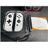 Image 2 : 1 Pair of L + R JoyCon Controllers for Switch; Marble White Design - New