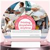 Image 2 : Phomemo M08F Portable Wireless Printer for Travel Printing! Bluetooth Thermal Printer (Pink) - NEW