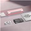 Image 4 : Phomemo M08F Portable Wireless Printer for Travel Printing! Bluetooth Thermal Printer (Pink) - NEW