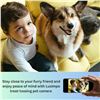 Image 12 : Lusimpo Smart Pet Camera with Treat Dispenser ; 1080P Camera, Live Video, Night Vision, Audio - NEW!