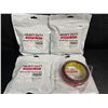 Image 2 : 4 Packs of Heavy Duty Mounting Tape (Double-Sided 3M Tape) 16FT Per Roll - New