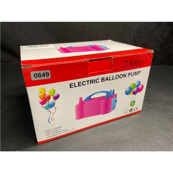 Electric Balloon Pump - High-Pressure/Two-Mode Balloon Pump - Easy to Use - Brand New!
