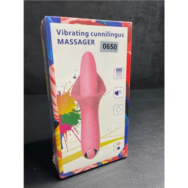Vibrating Silicone Clitoral Massager/Sex Toy for Women - Rechargeable Design - New Sealed