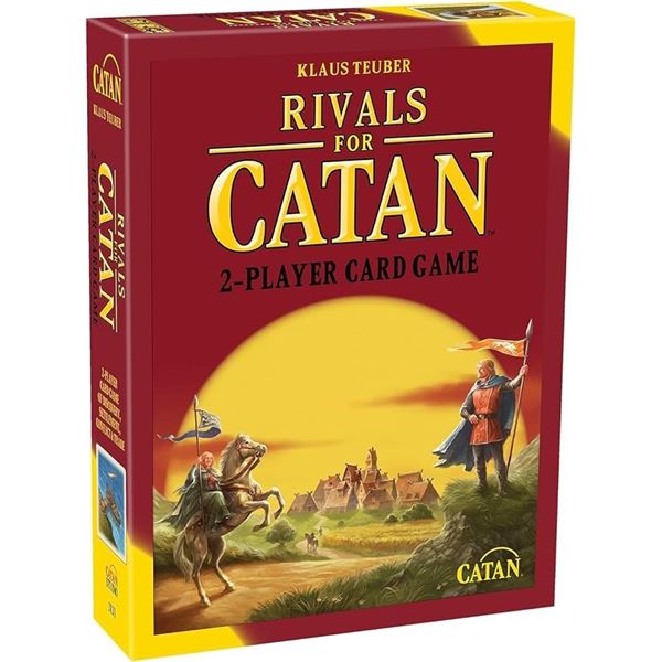 Rivals for Catan - Immersive 2-Player Board Game/Card Game (For Ages 10+) 45-60 Min Playtime - New!