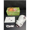 Image 2 : LED Cute Lazy Raccoon Bedside Lamp; Touch Control, Dimmable & Rechargeable - New