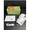 Image 2 : LED Cute Lazy Raccoon Bedside Lamp; Touch Control, Dimmable & Rechargeable - New